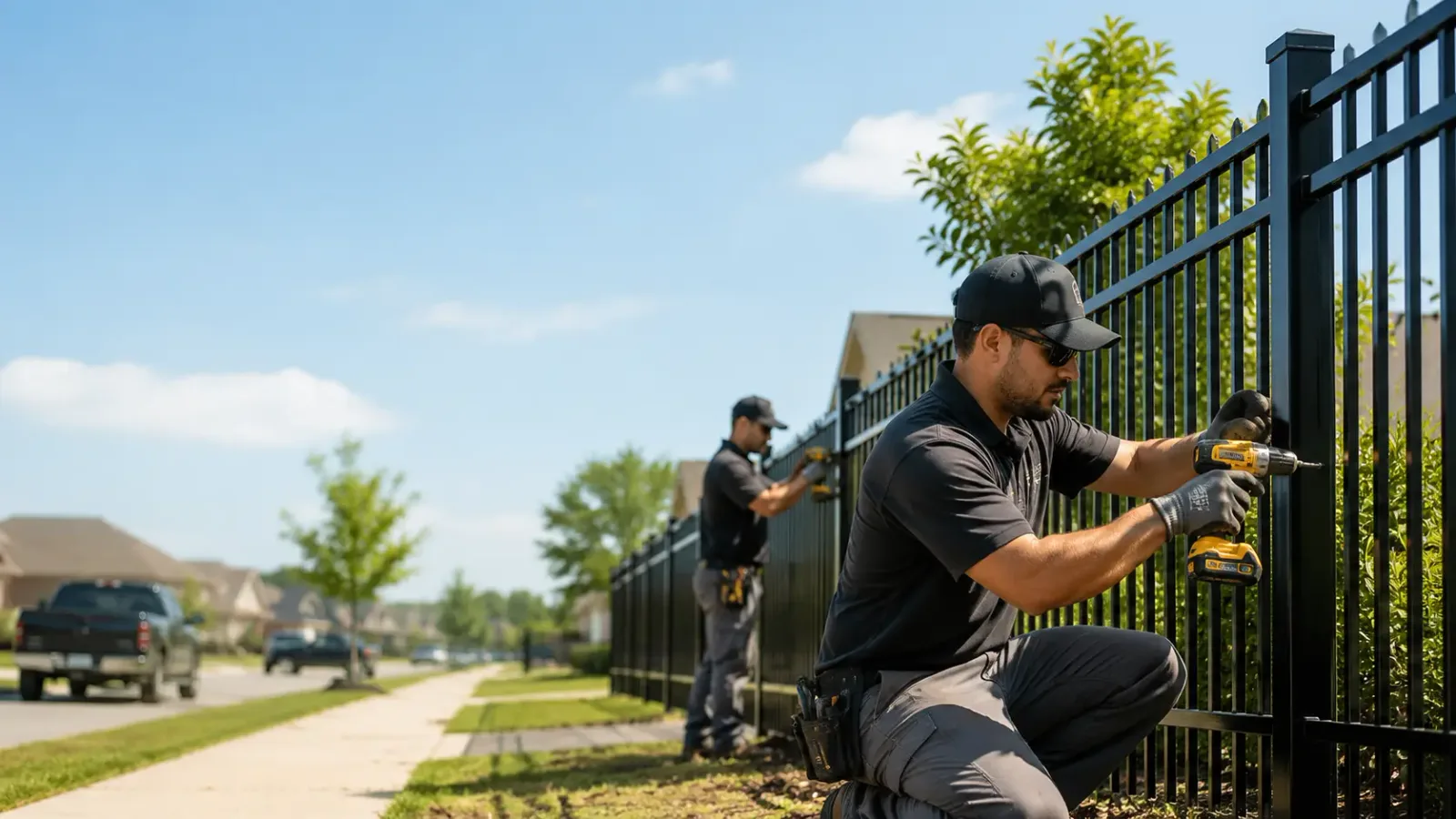 Metal Fence Installation in Stephens City, VA